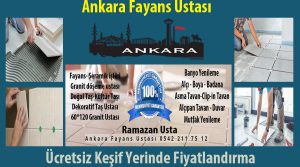 Ankara fayans ustası