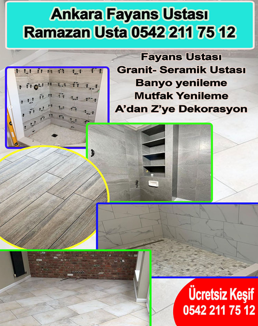 ankara tadilat ustası